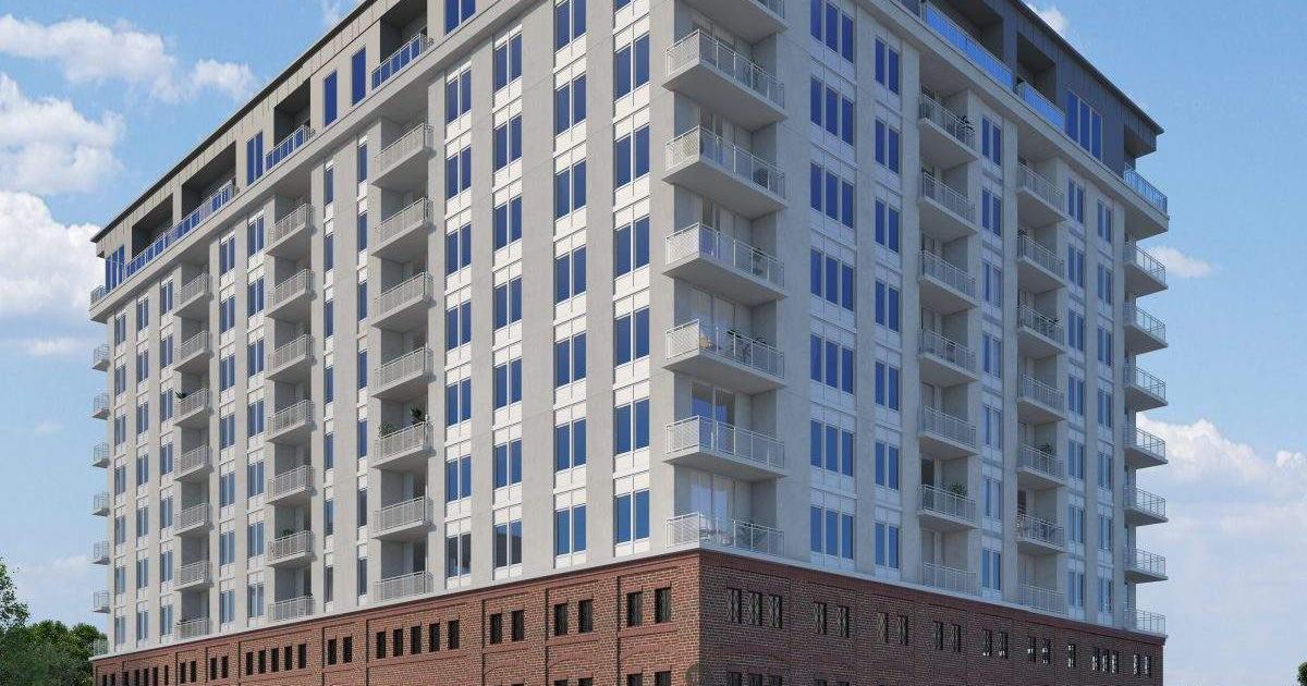 Images 12 stories of condos begin ascent over BeltLine's Eastside
